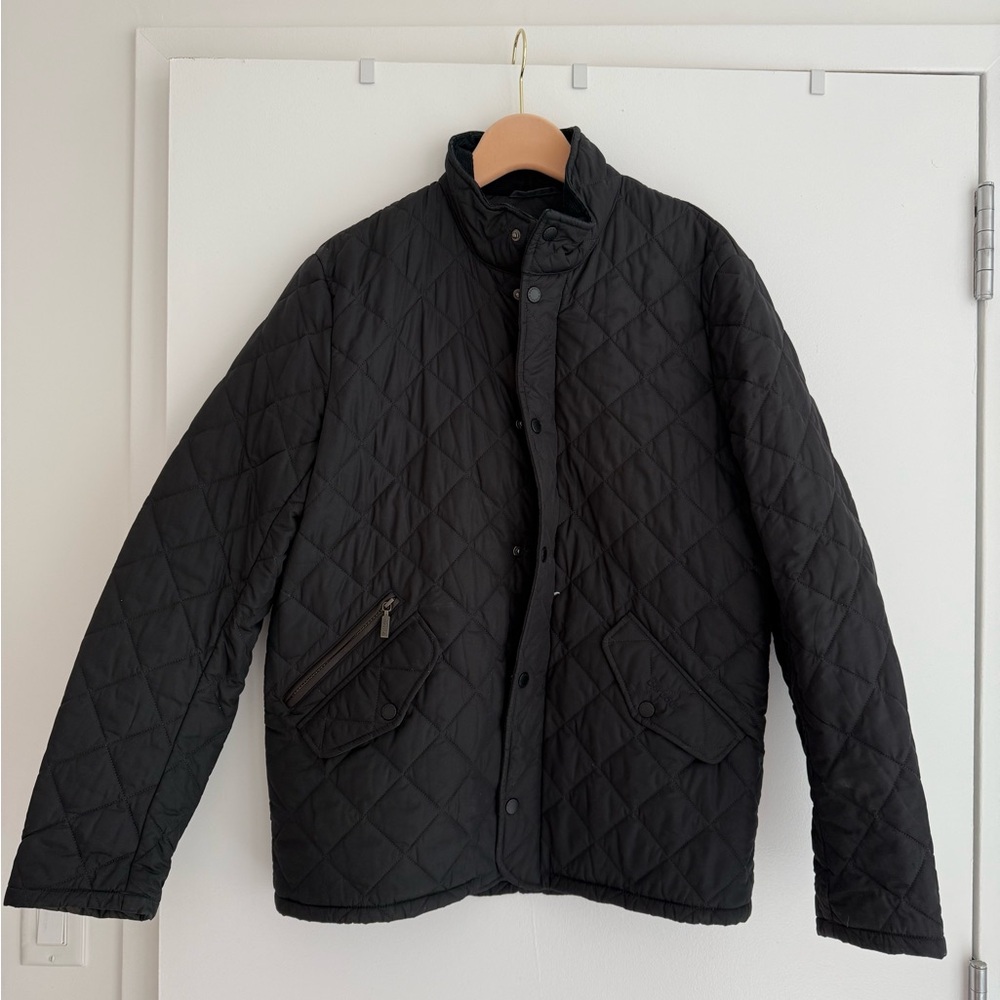 Barbour Black Quilted Men's Jacket